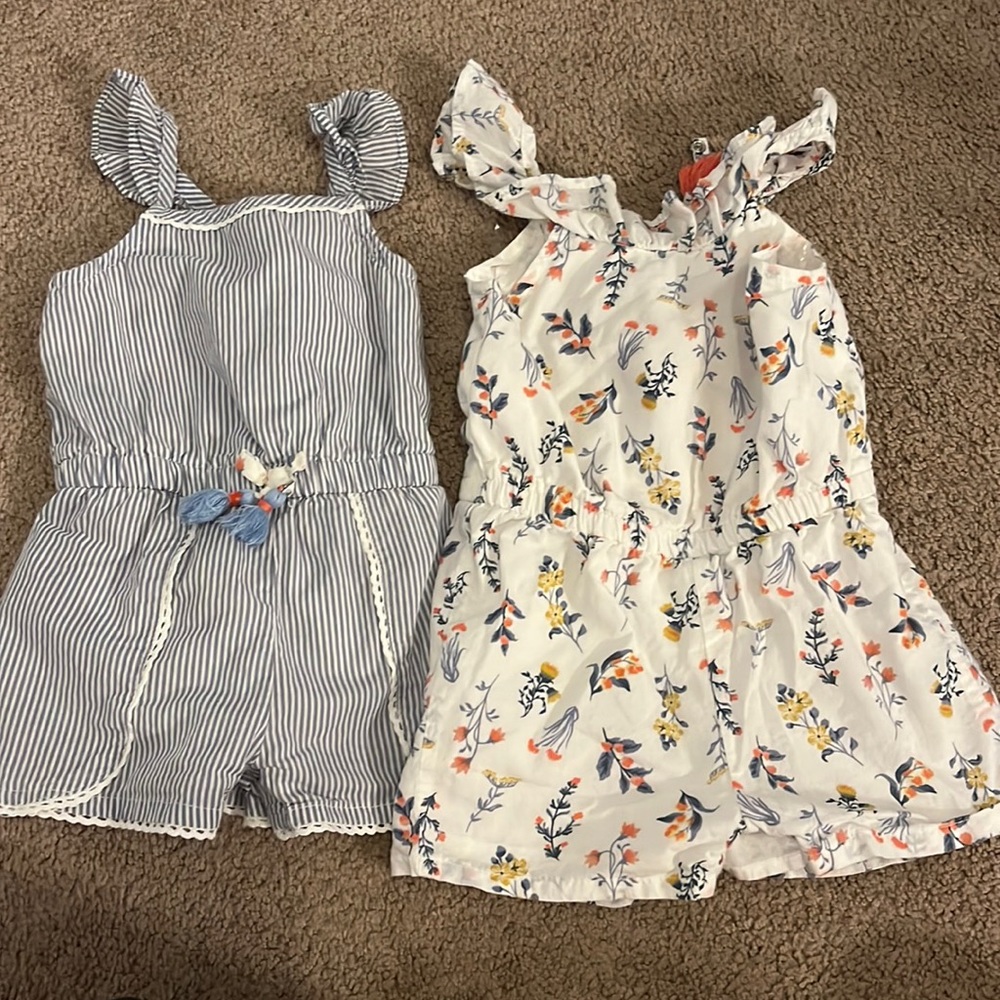 COPY - 2 girls rompers